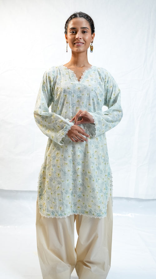 chikankari Farshi shalwar